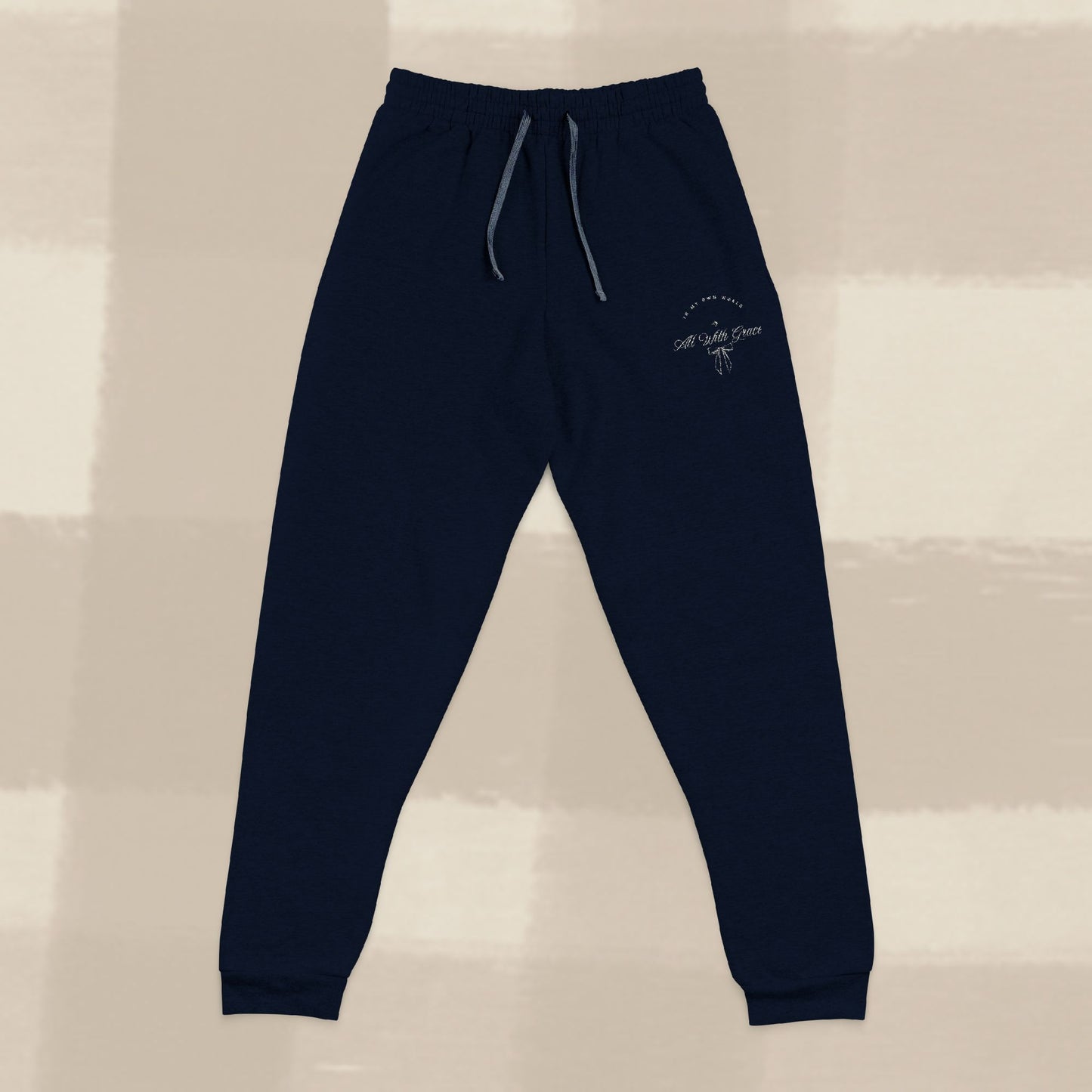 ALL WITH GRACE SWEATPANTS X EGGSHELL EMBROIDERY