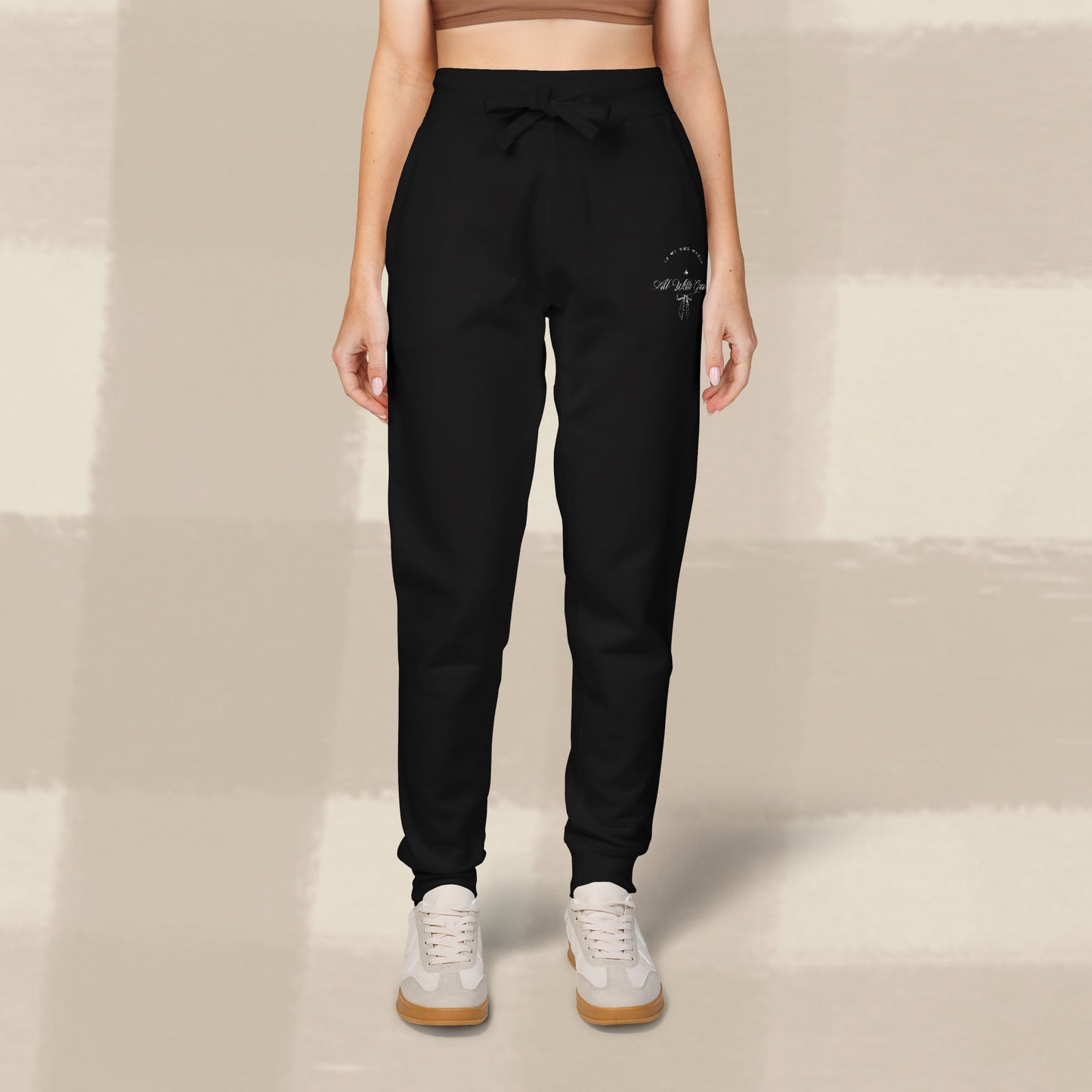 ALL WITH GRACE JOGGERS X EGGSHELL EMBROIDERY