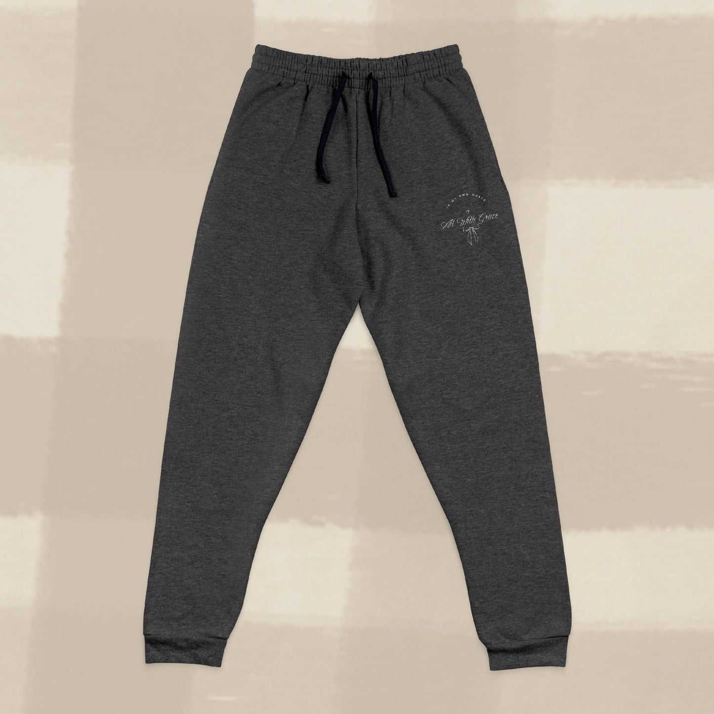 ALL WITH GRACE SWEATPANTS X EGGSHELL EMBROIDERY