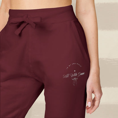 ALL WITH GRACE JOGGERS X EGGSHELL  EMBROIDERY