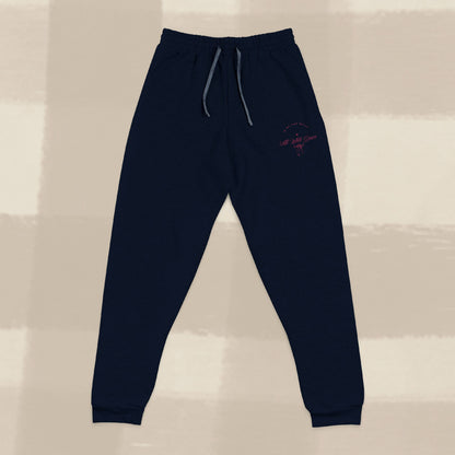 ALL WITH GRACE SWEATPANTS X PINK EMBROIDERY