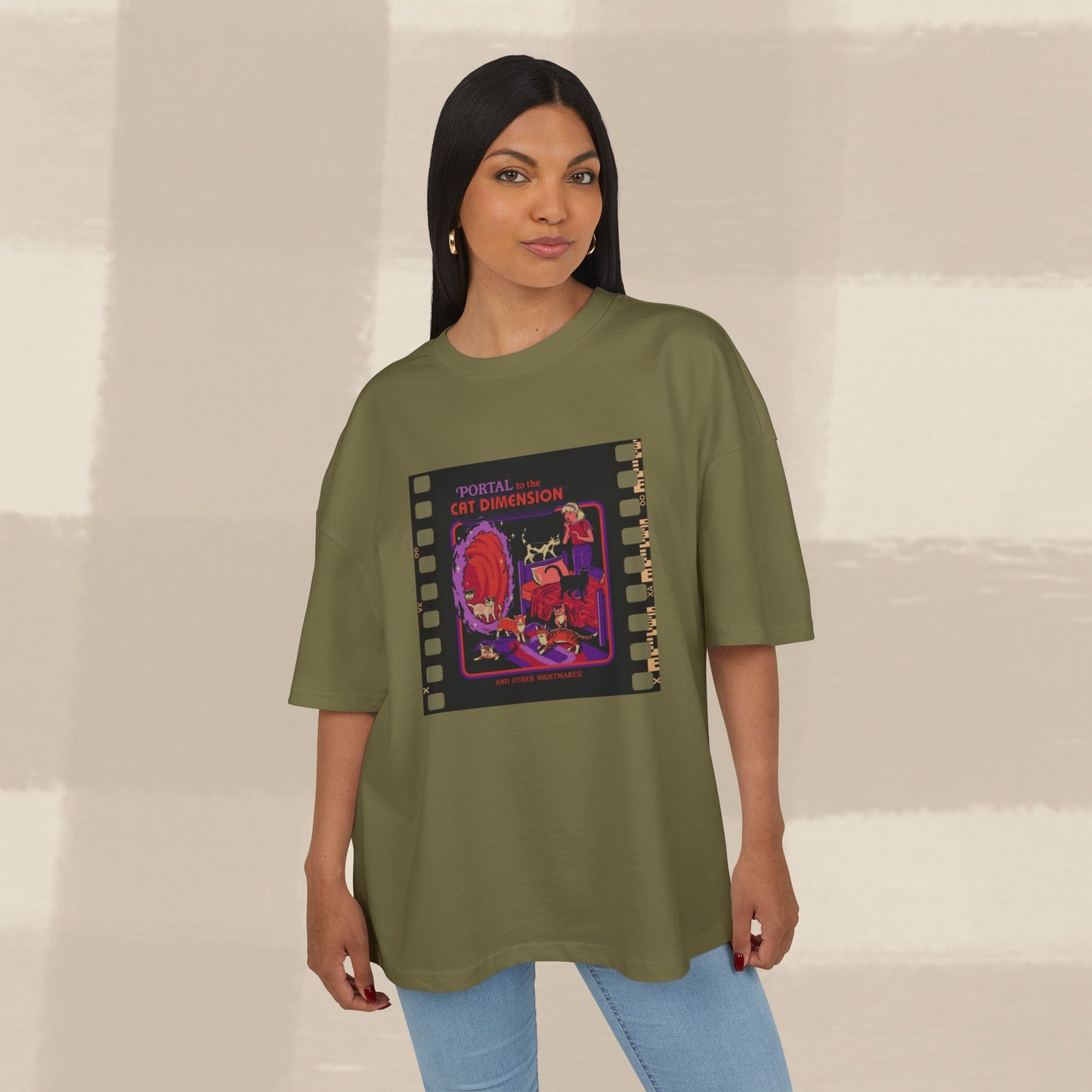 INTO CAT DIMENSION TEE