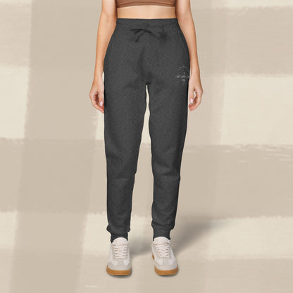 ALL WITH GRACE JOGGERS X EGGSHELL  EMBROIDERY